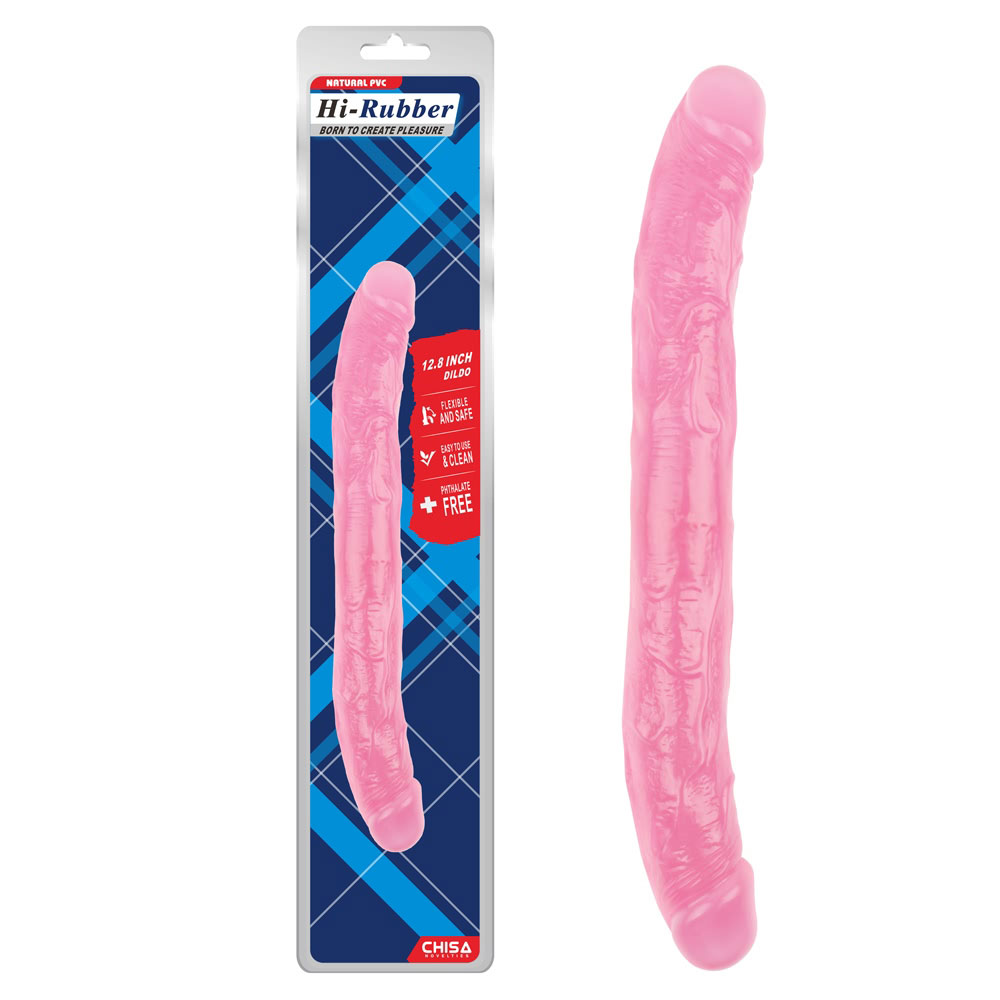 12,8 inch dildo-roze