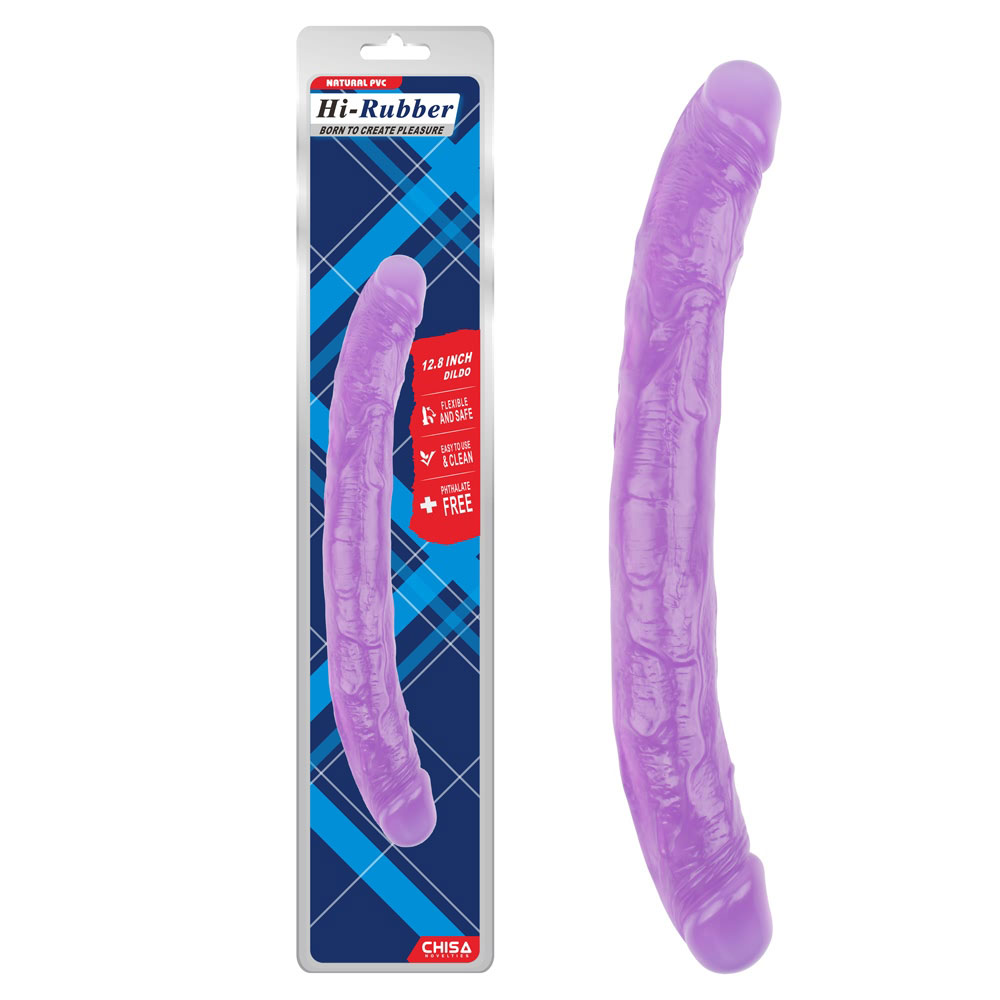 12,8 inch dildo-paars