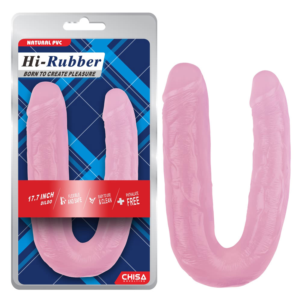 17,7 inch dildo-roze