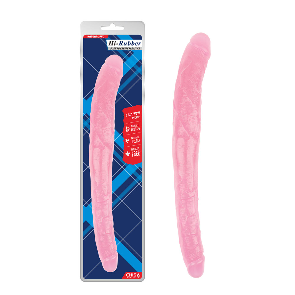 17,8 inch dildo-roze