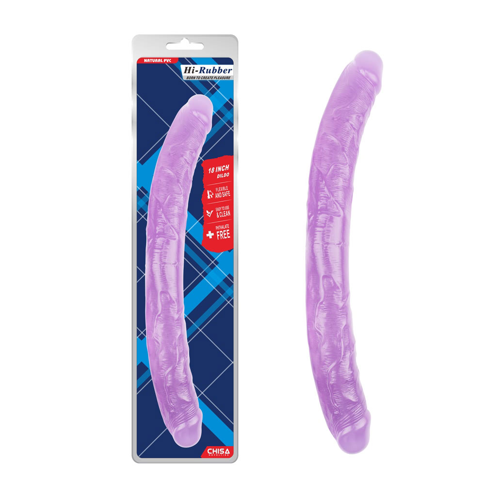 18 inch dildo-paars
