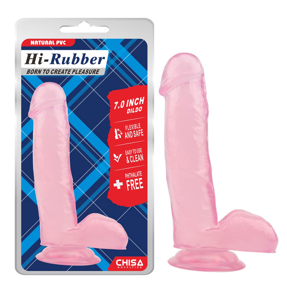 7.0 Inch Dildo-Roze