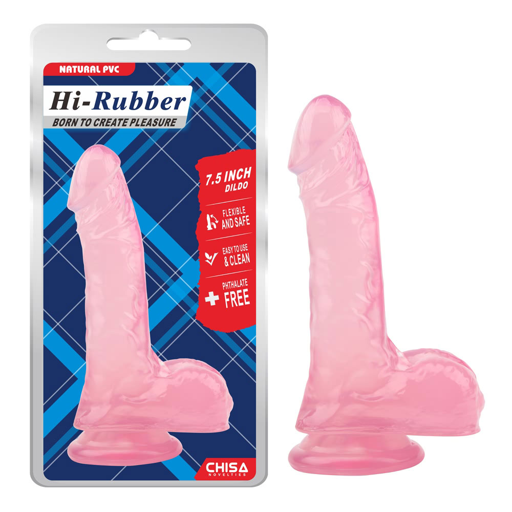 7,5 inch dildo-roze