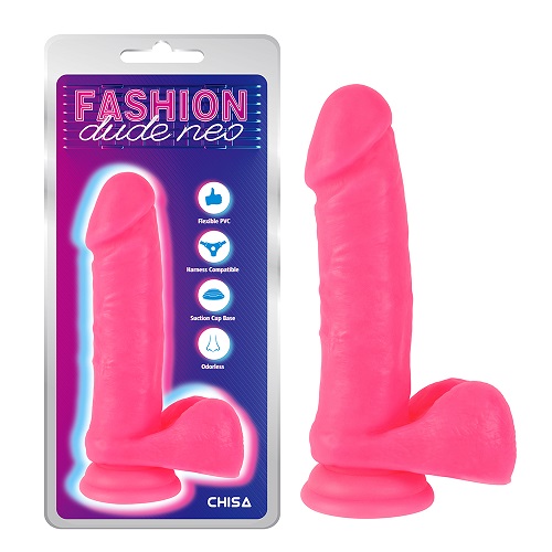 7.6'' Dual Density Cock Dildo Roze