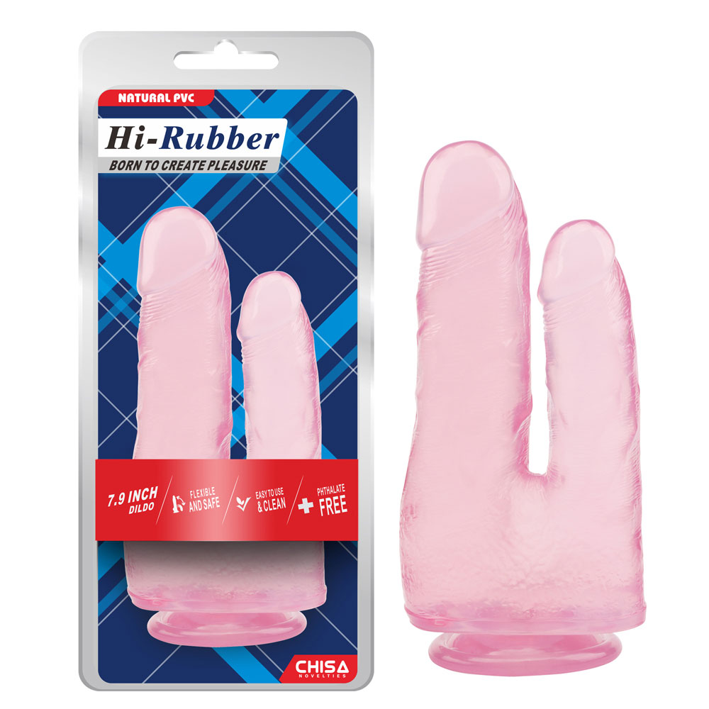 7,9 inch dildo-roze