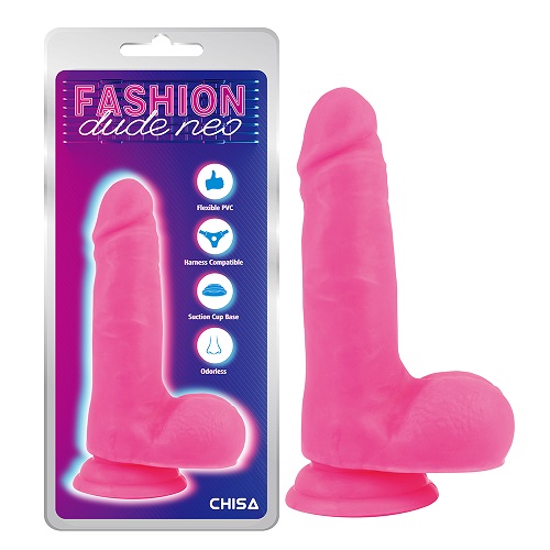 7'' Dual Density Cock Dildo Roze