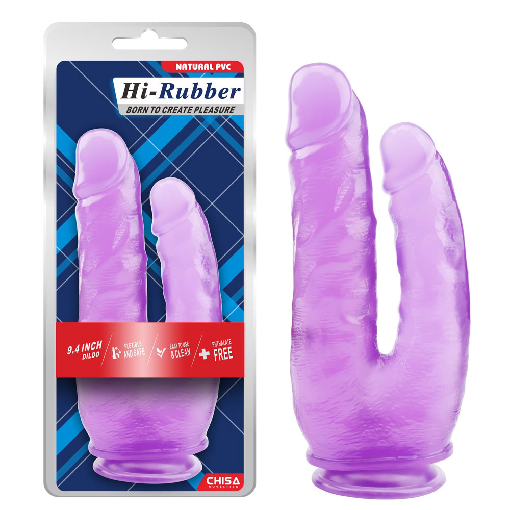 9,4 inch dildo-paars