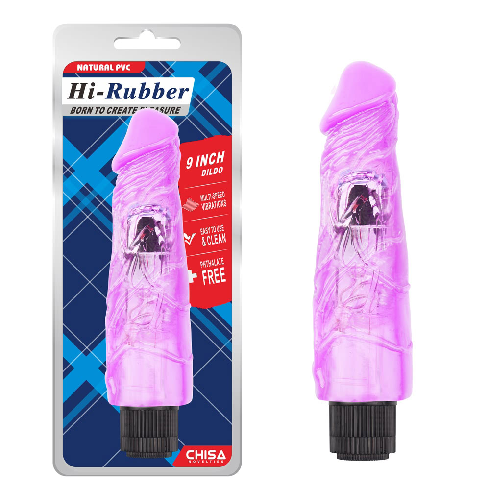 9 inch dildo-paars