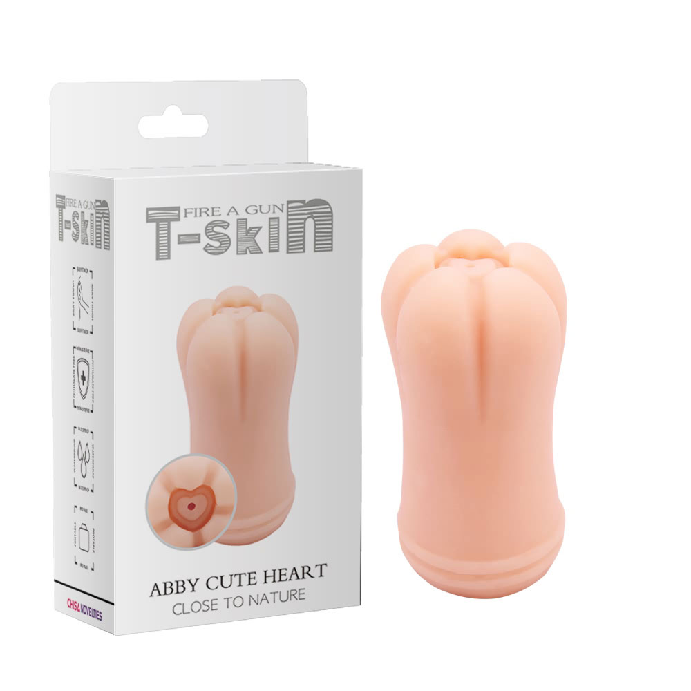 Abby schattig hart T-skin