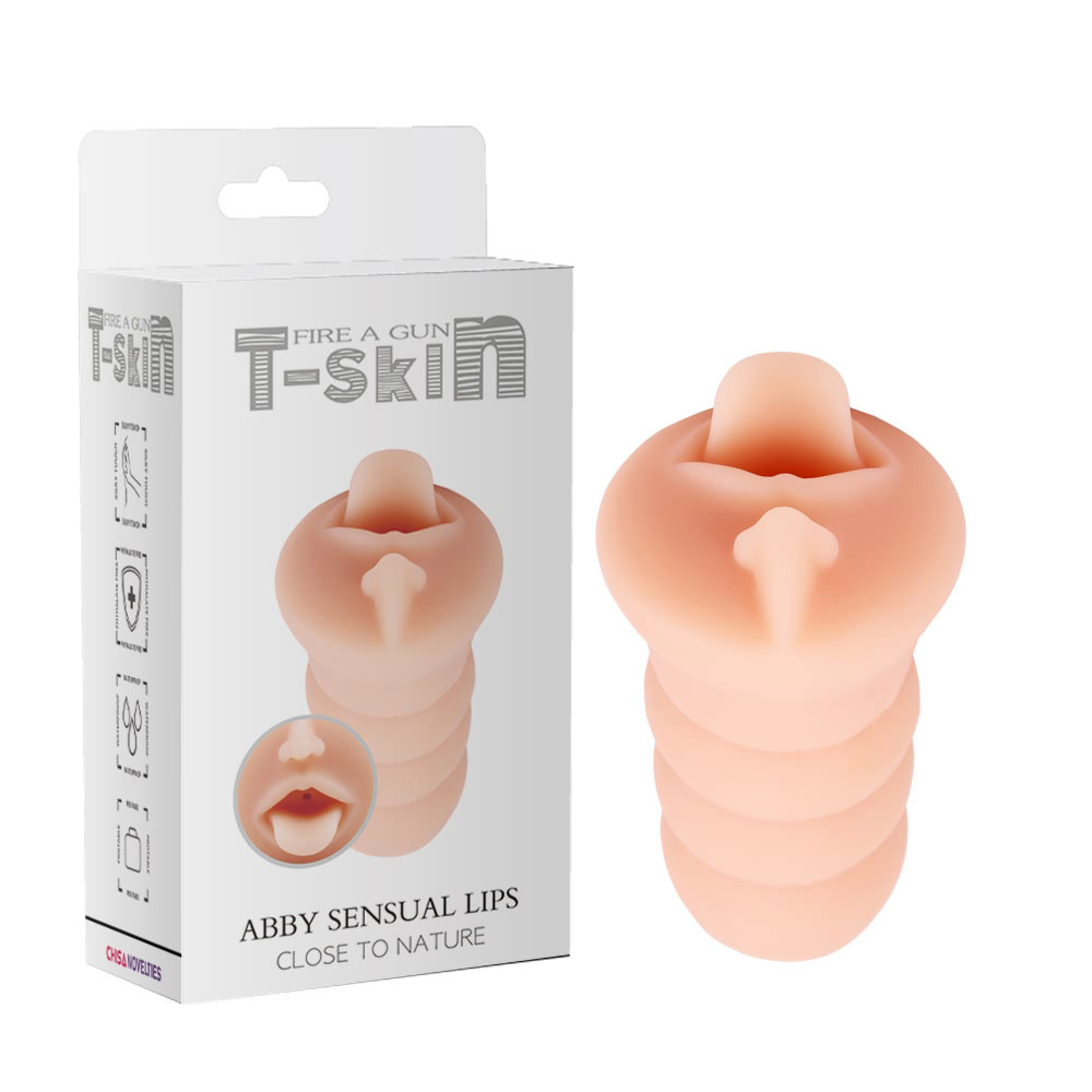 Abby sensuele lippen