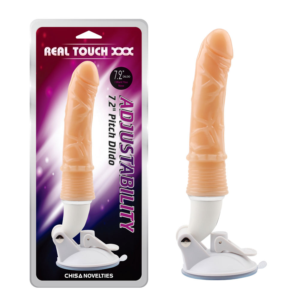 Instelbaarheid-Pitch Dildo 7.2 - Flesh