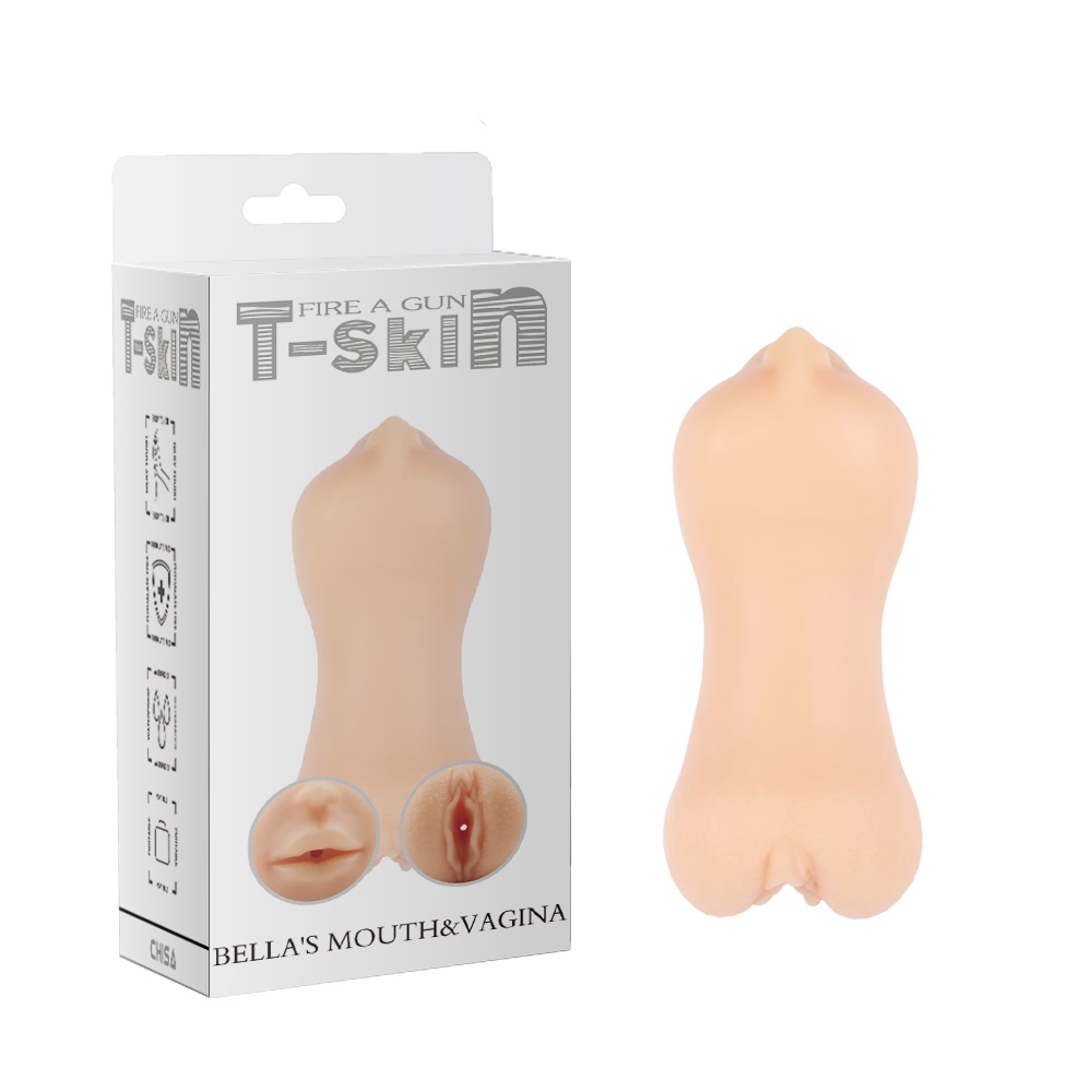 Bella's mond en vagina