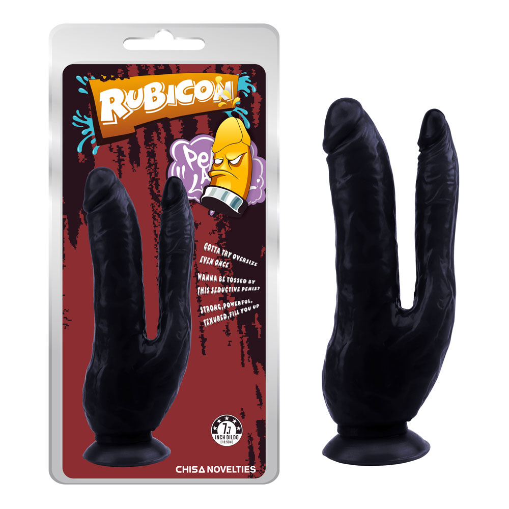 Dark Magic Dual Penis-Zwart