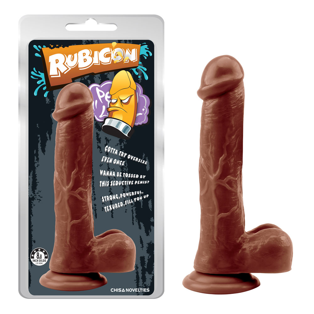 Duivel in penis-bruin