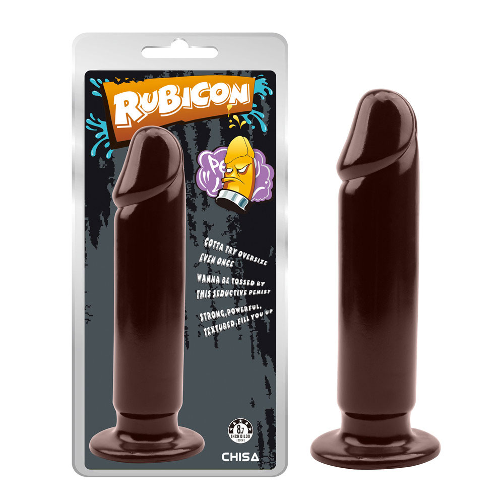 Evil Dildo Plug XL-Bruin