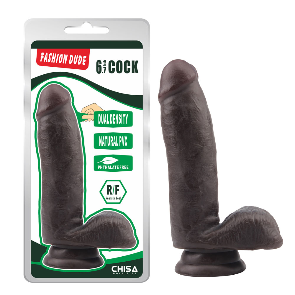 Mode Kerel - 6,7 Inch Cock-Brown