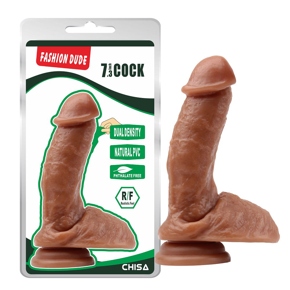 Mode Kerel- 7.3 Inch Cock-Brown
