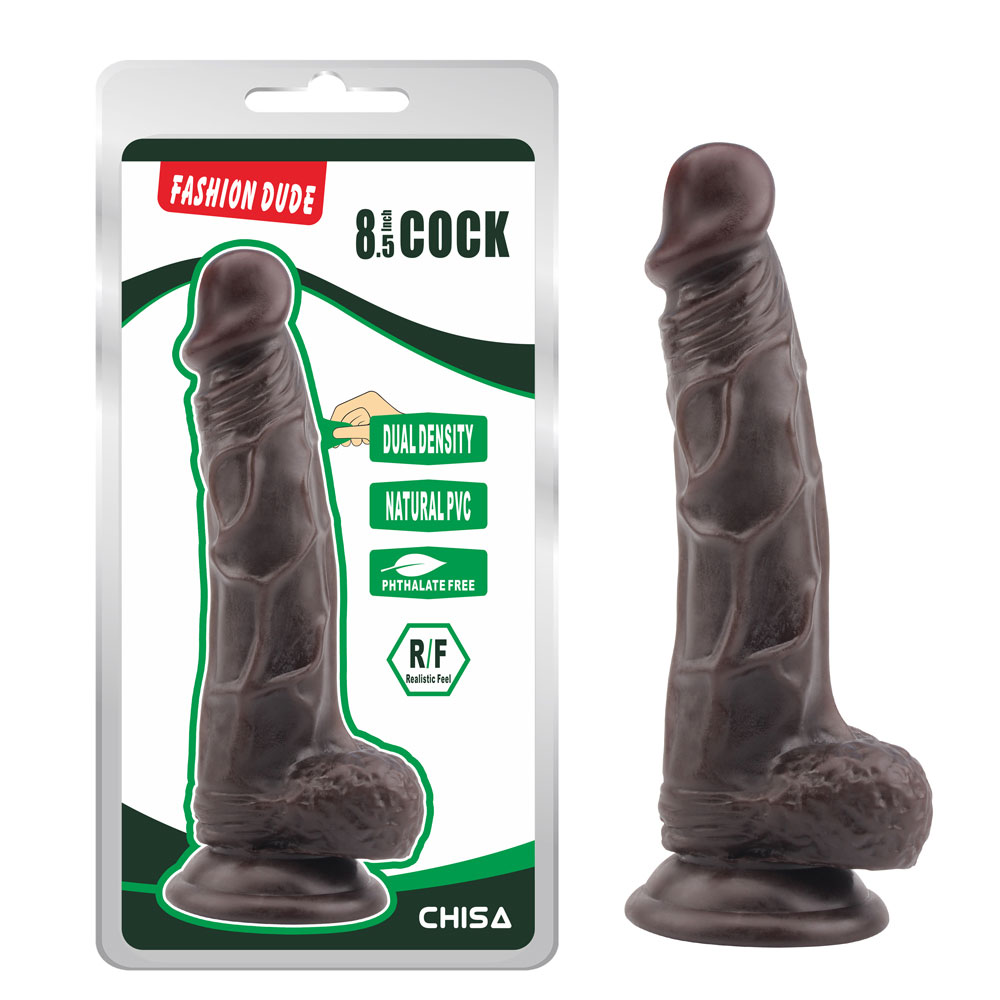 Mode Kerel- 8.5 Inch Cock-Brown