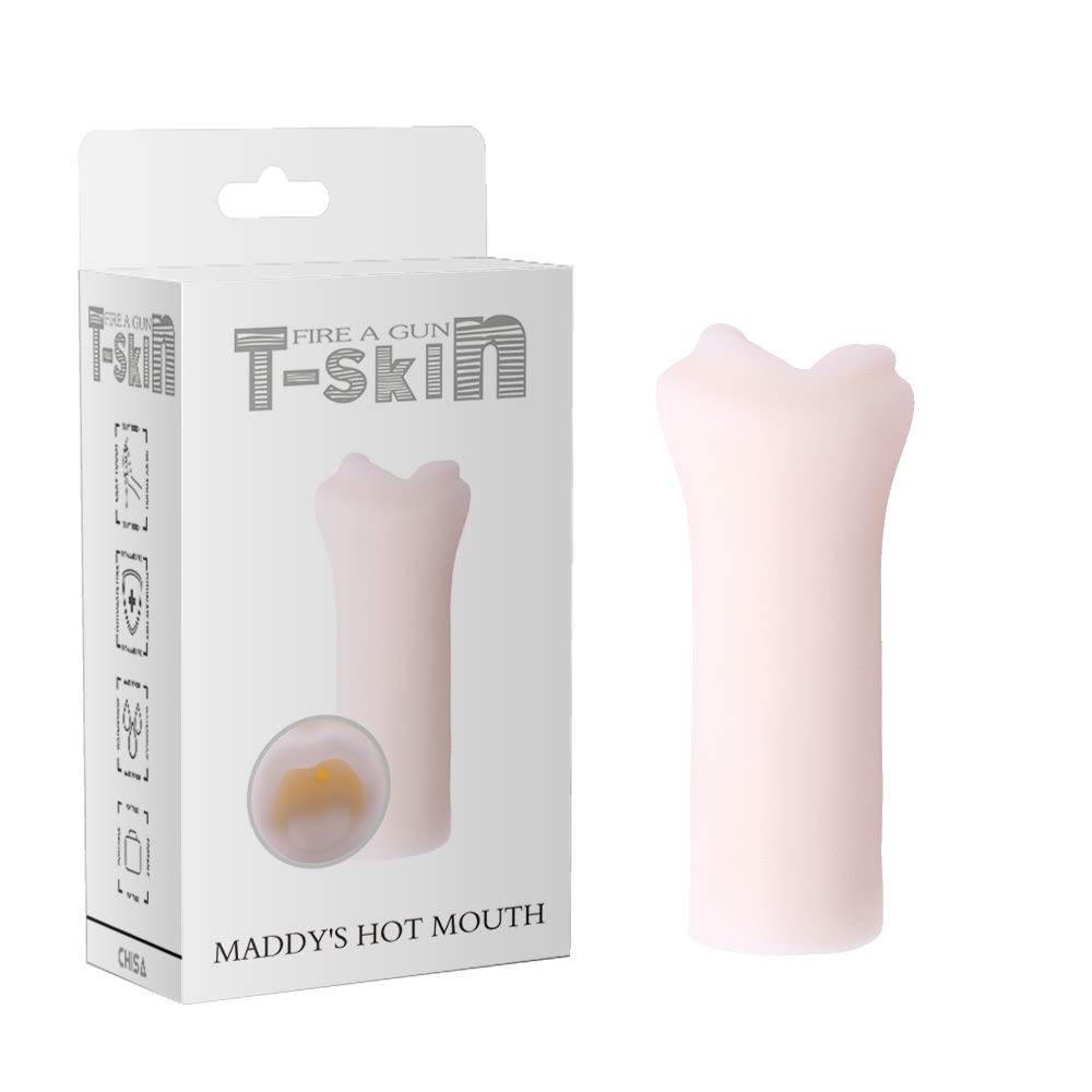 Vuur een pistool No.04Maddy's Hot Mouth-White
