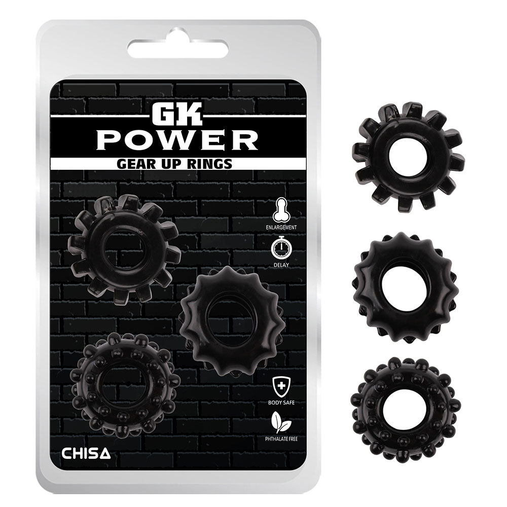 Gear Up Ringen-Zwart