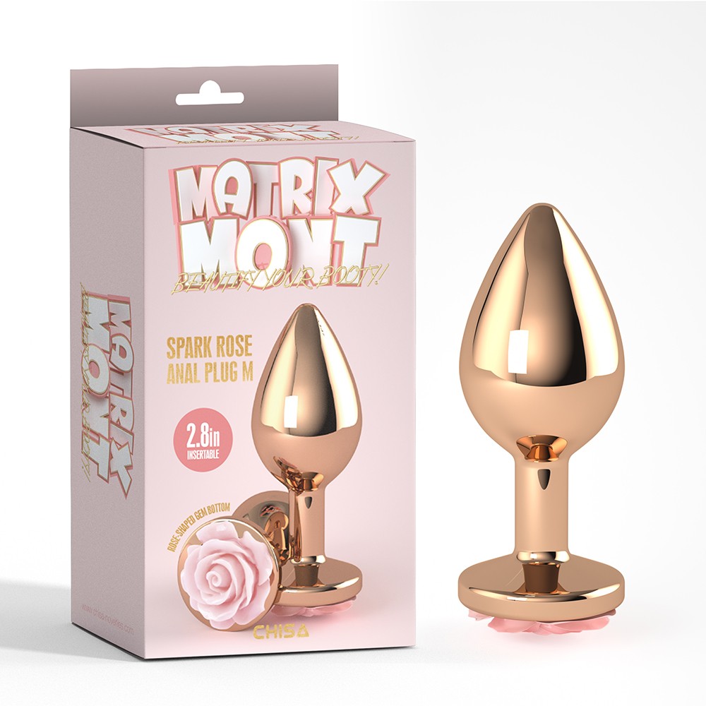 Spark Rose Anale Plug M